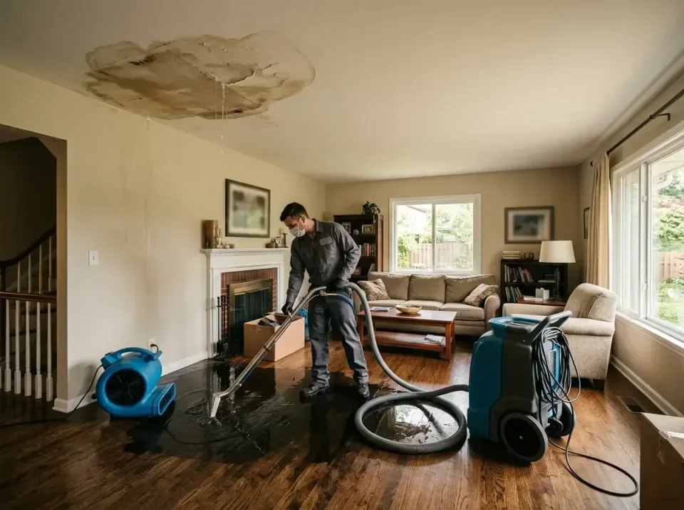 attic-pipe-burst-ceiling-drip-008 — frequently asked questions, Water Damage Restoration & Carpet Care in Benton, LA